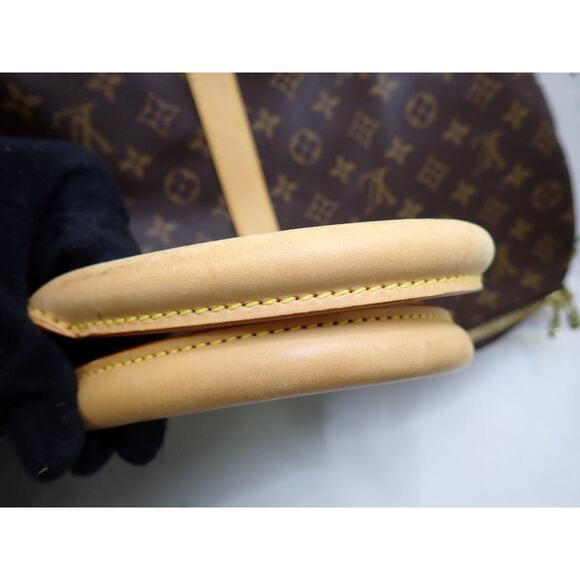 Louis Vuitton Monogram Keepall 60 Bandouliere Duffle Bag w/ Shoulder Strap LV - Picture 8 of 16